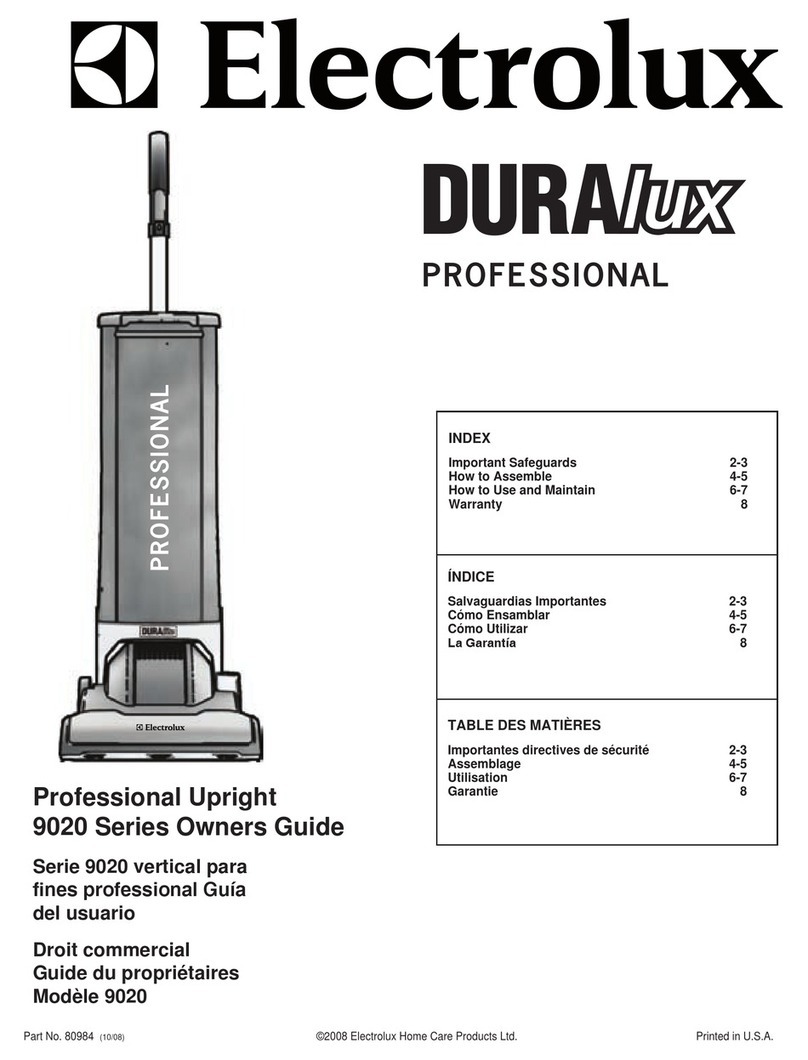 Electrolux EP9025 owner's guide