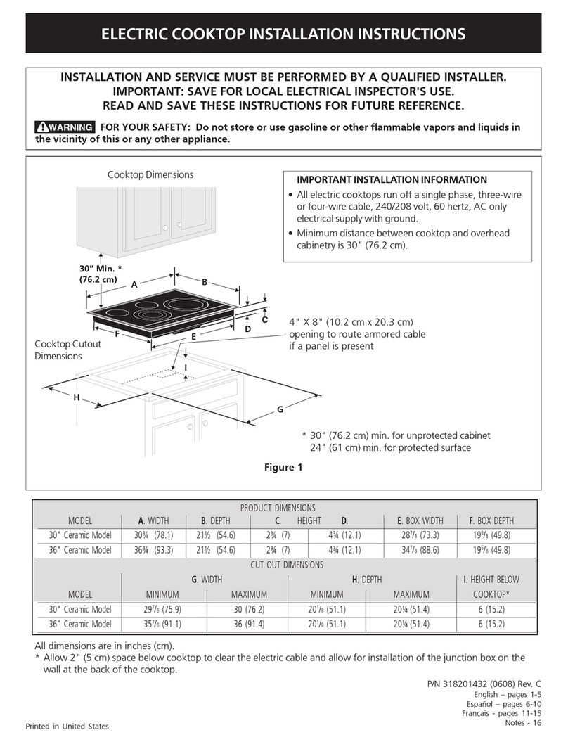 Electrolux ICON Designer E30EC70FSS User manual