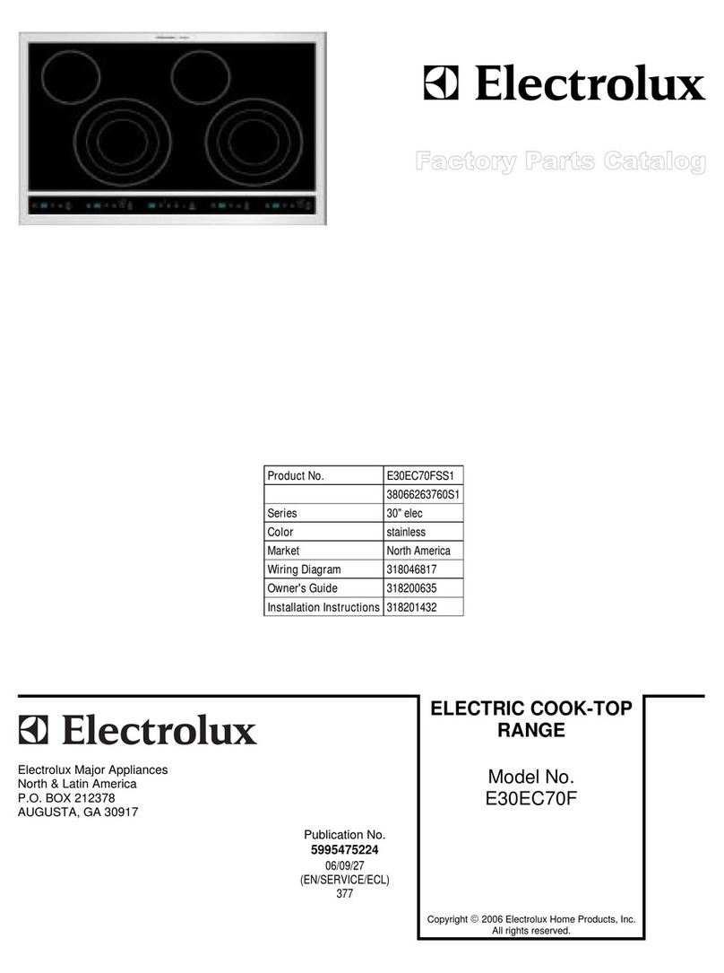 Electrolux ICON Designer E30EC70FSS User manual