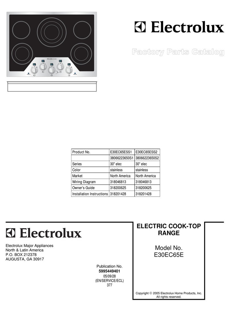 Electrolux ICON Designer E30EC65ESS User manual