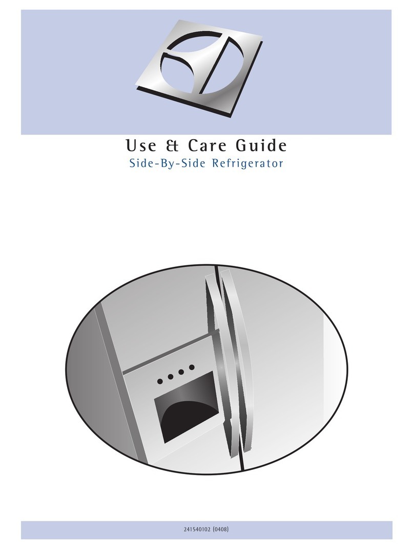 Electrolux E23CS78EPS Use & care guide