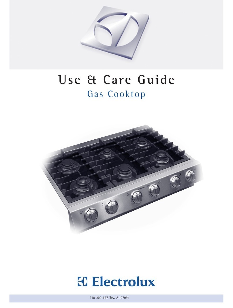 Electrolux E36GC75GSS - Icon 36 Inch Slide-In Gas... Use and care guide Electrolux E36GC75GSS - Icon 36 Inch Slide-In Gas... Use and care guide