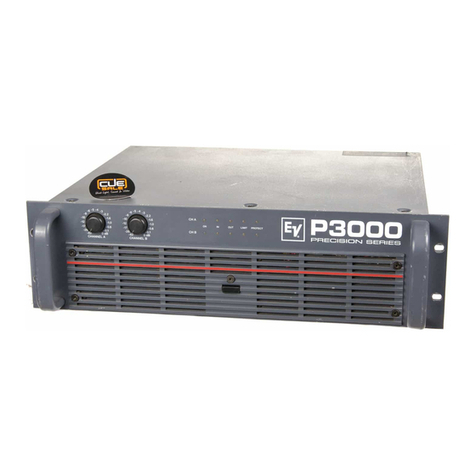 Electro-Voice Precision P3000 User manual