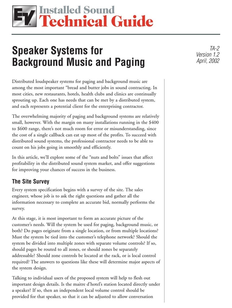 Electro-Voice PRO-8A brochure
