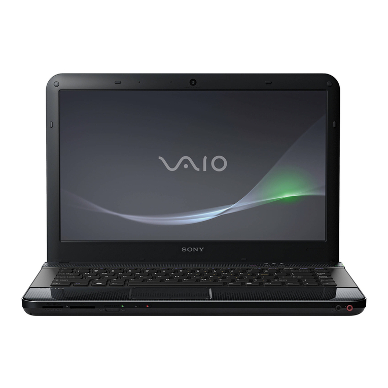 Sony VPCEA36FX/W User manual