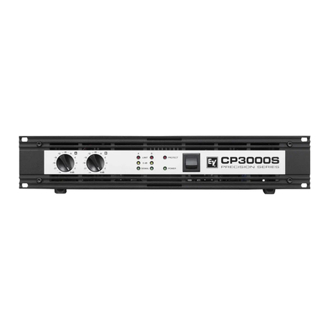 Electro-Voice Compact Precision CP3000S owner's manual Electro-Voice Compact Precision CP3000S owner's manual