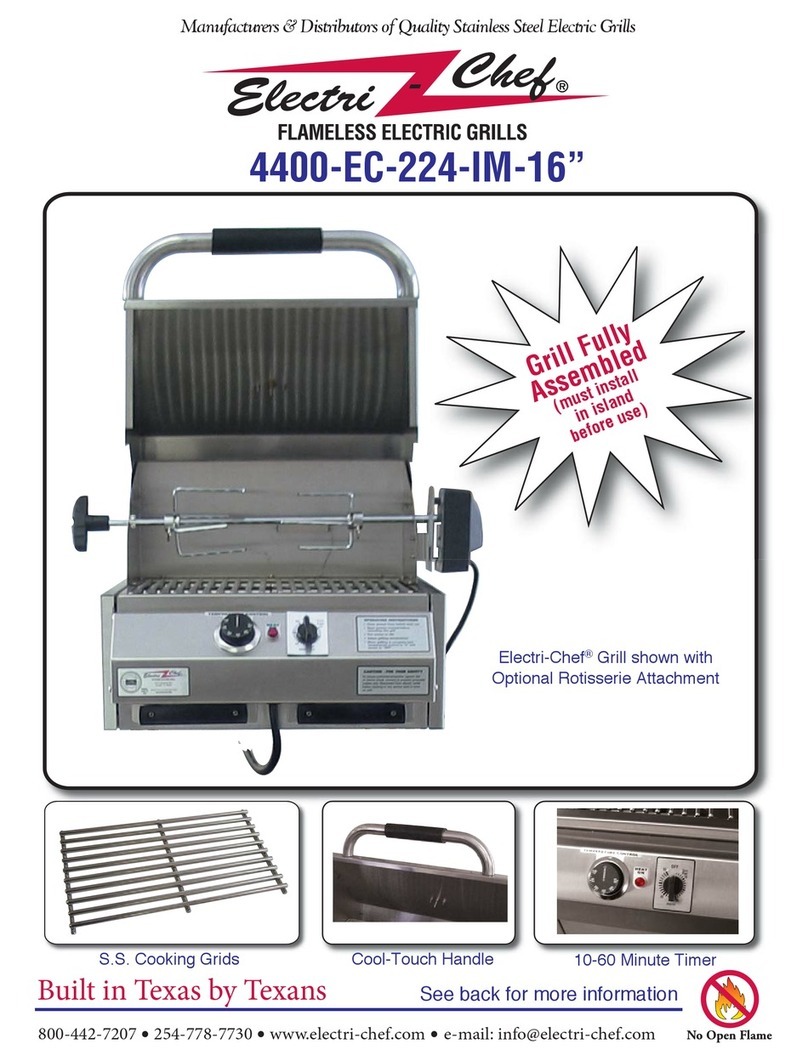 Electri-Chef 4400-EC-224-IM-16 Features