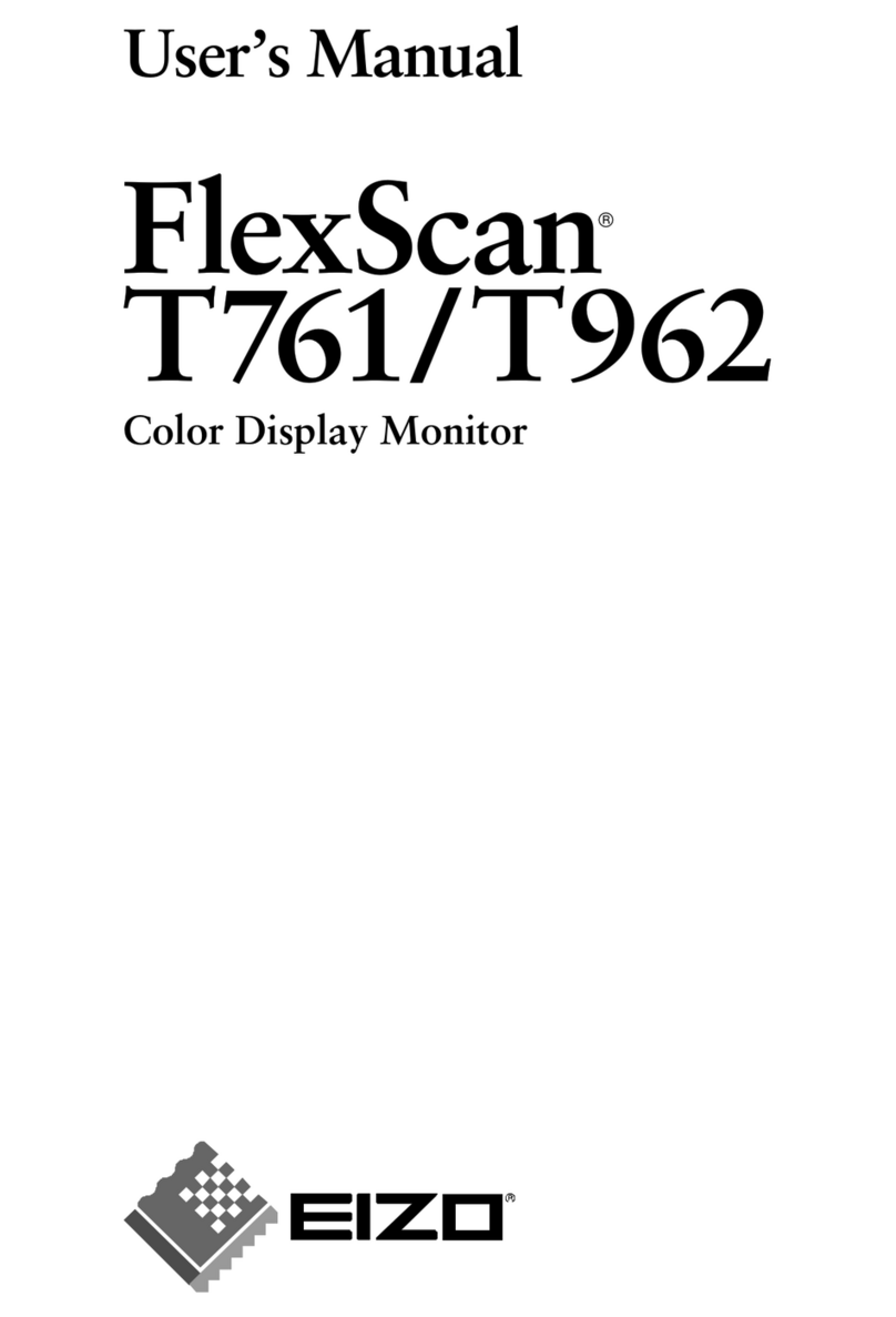 Eizo FlexScan T761 User manual
