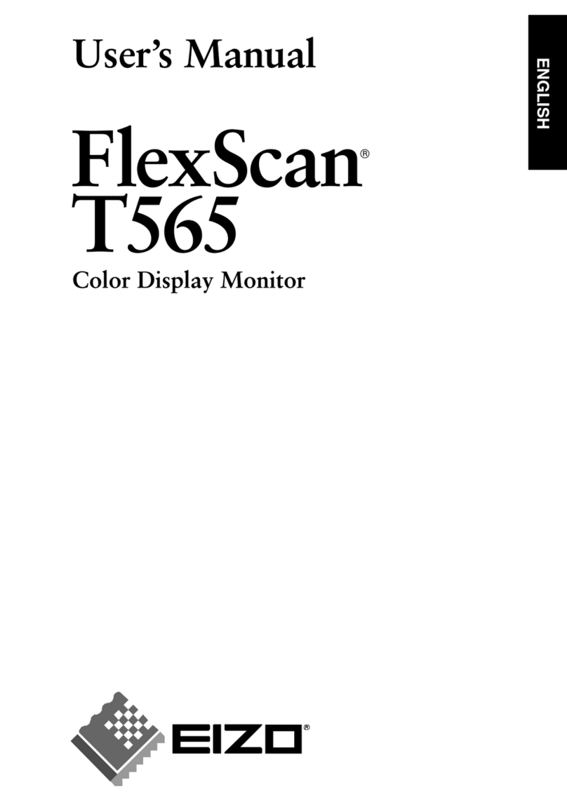 Eizo FlexScan T 565 User manual
