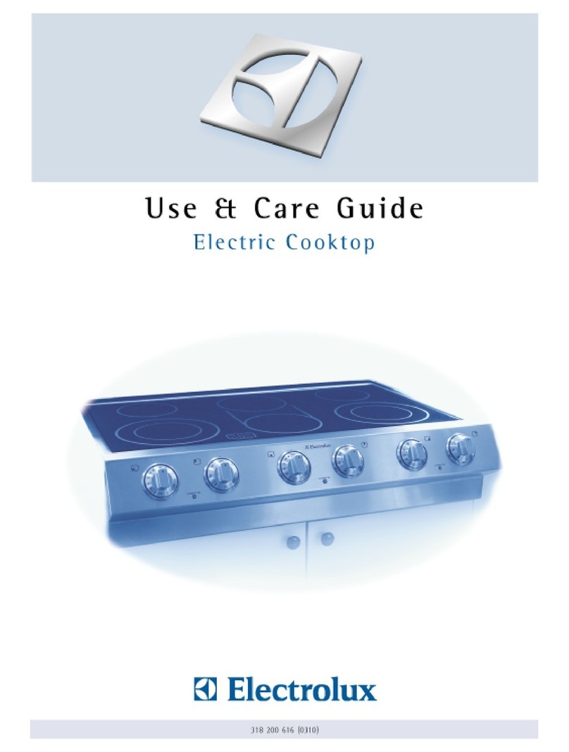 Electrolux E36EC75ESS User manual