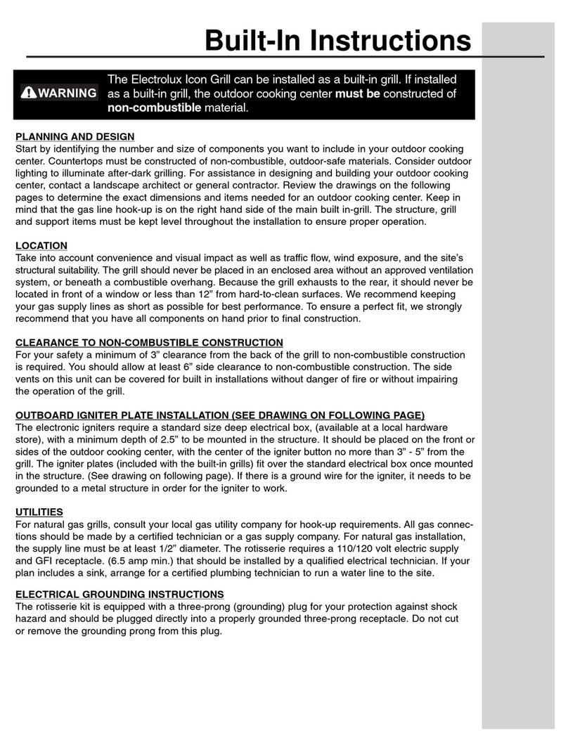 Electrolux E57LB60ESS User manual