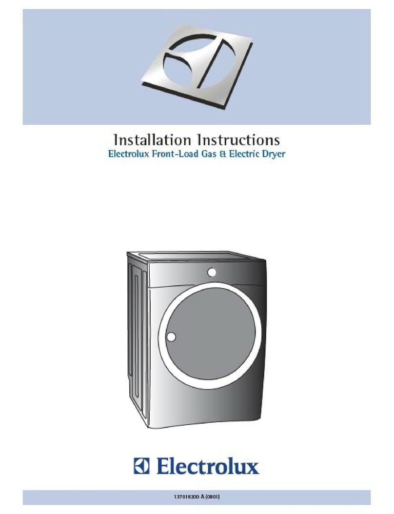 Electrolux EWGD65H User manual