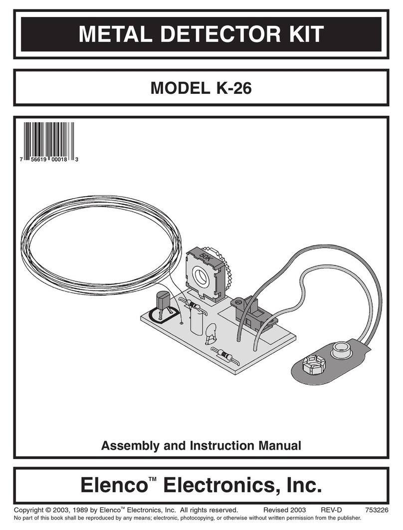 Elenco Electronics K-26 Assembly and instruction manual