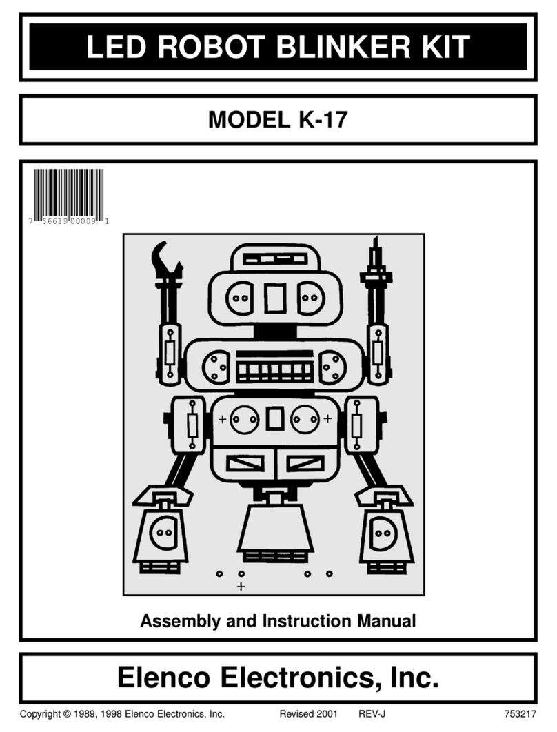 Elenco Electronics K-17 Assembly and instruction manual