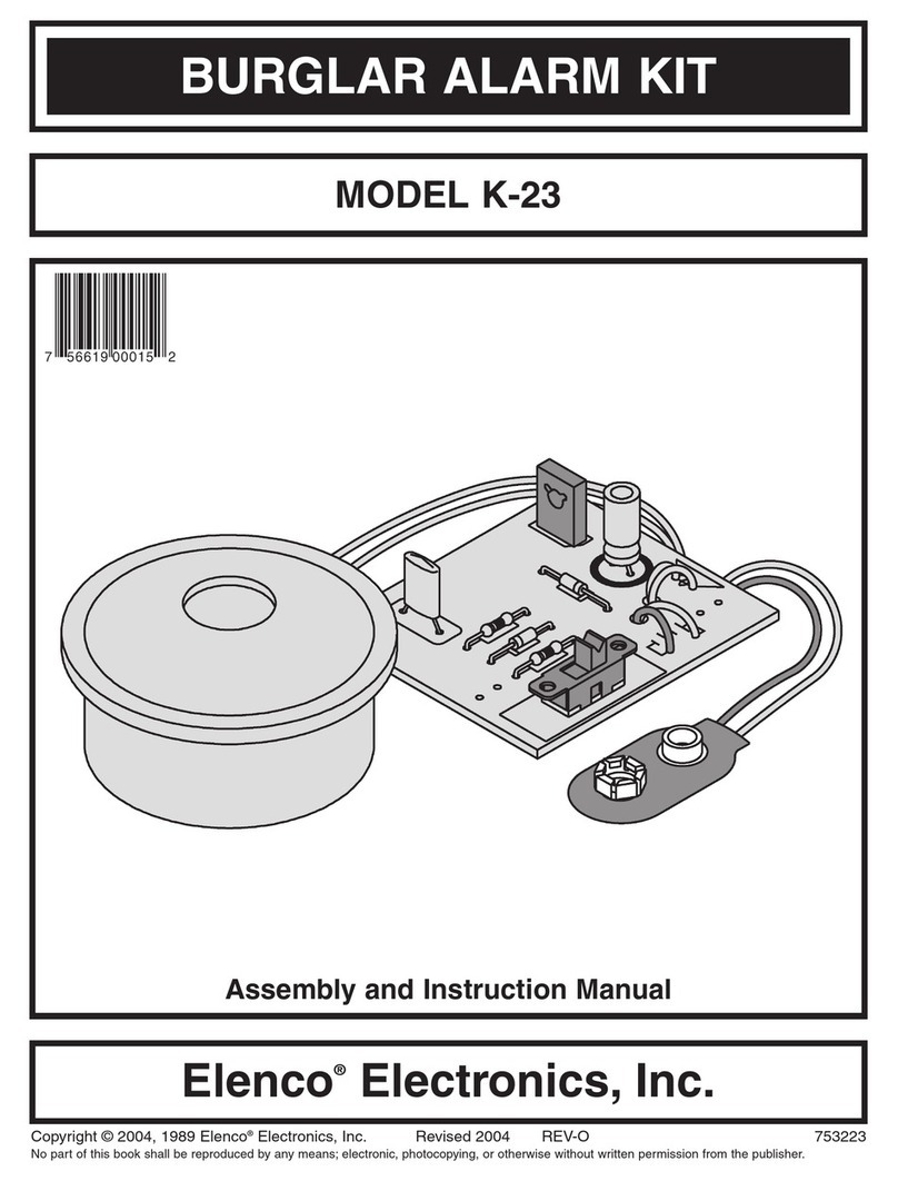 Elenco Electronics K-23 User guide Elenco Electronics K-23 User guide