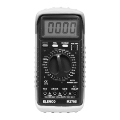 Elenco Electronics M-2795 Operator's instruction manual