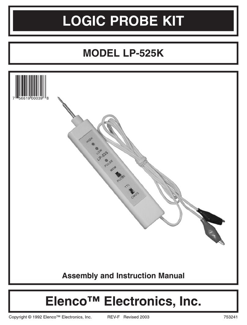 Elenco Electronics LP-525K User guide