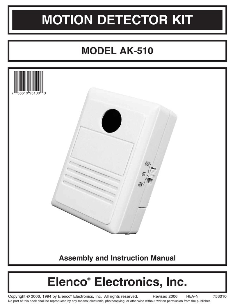 Elenco Electronics AK-510 Assembly and instruction manual