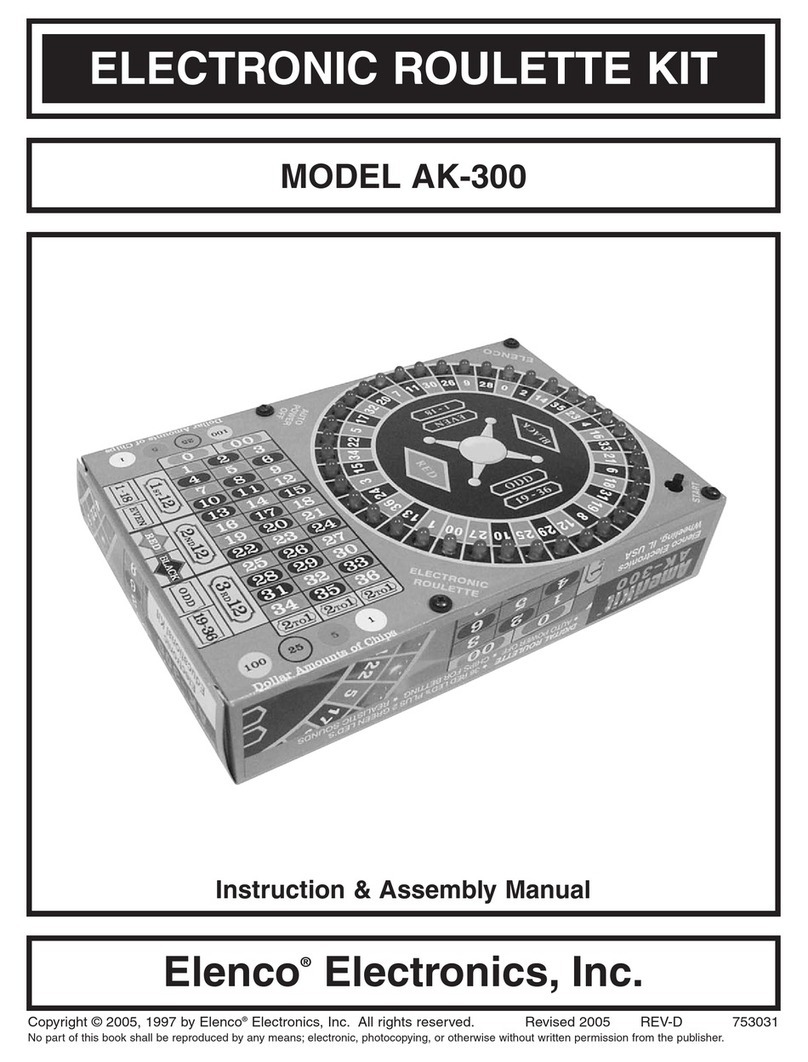 Elenco Electronics AK-300 Instruction & assembly manual Elenco Electronics AK-300 Instruction & assembly manual