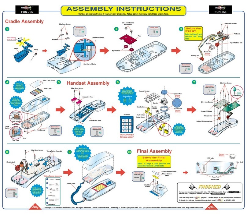 Elenco Electronics FUN-755 user guide