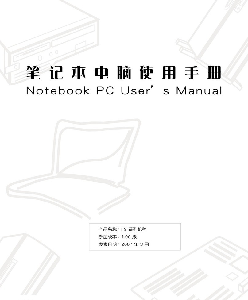 Asus F9F User manual Asus F9F User manual