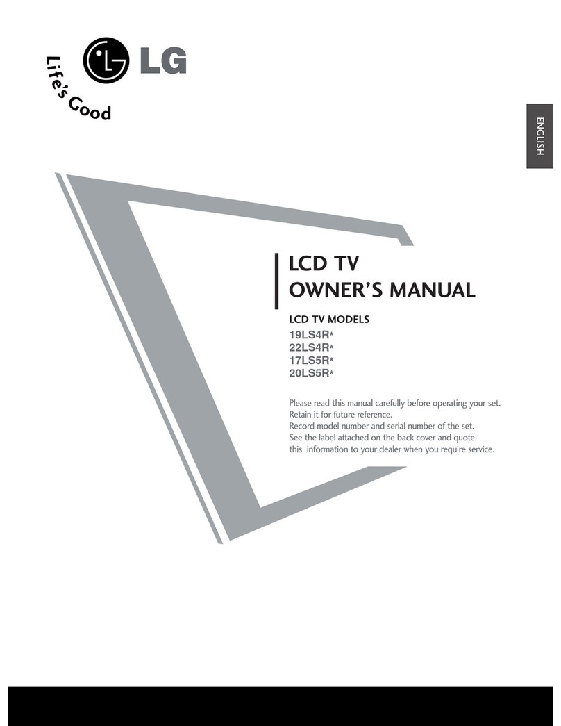 LG 22LS4R Series User manual