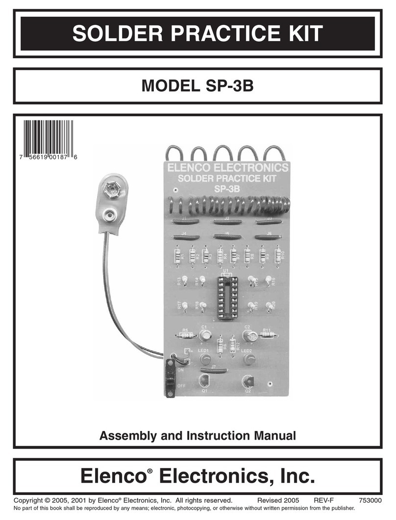 Elenco Electronics SP-3B User guide