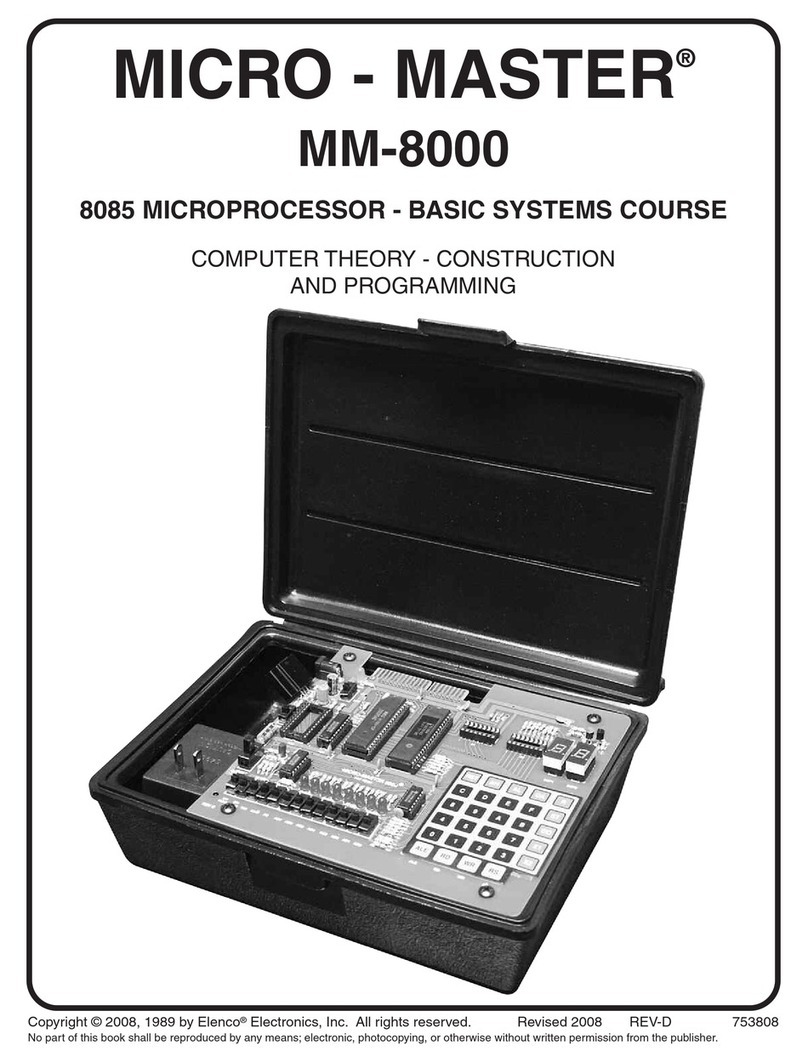 Elenco Electronics MM-8000 user guide