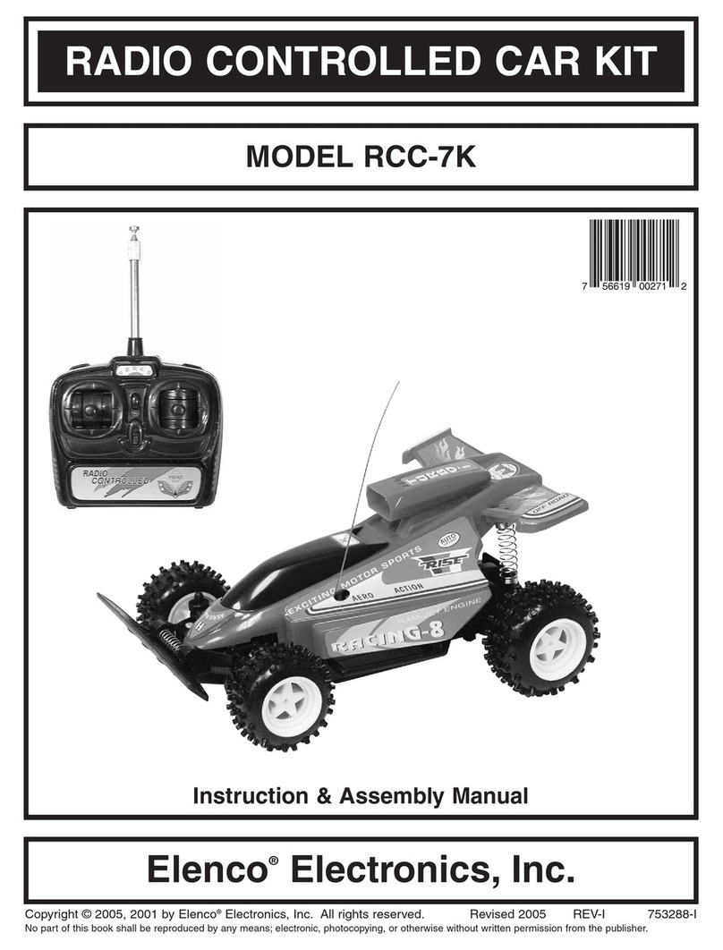 Elenco Electronics RCC-7K Instruction & assembly manual