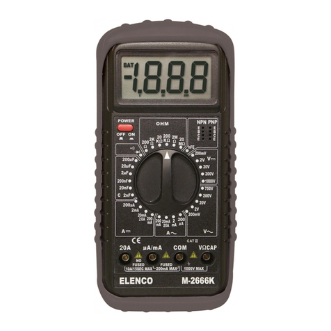 Elenco Electronics M-2666K Assembly and instruction manual