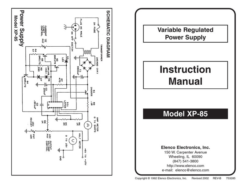 Elenco Electronics XP-85 instruction manual