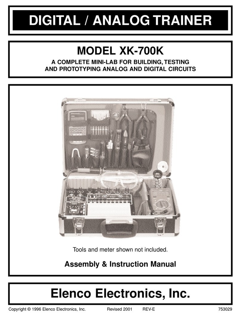Elenco Electronics XK-700K User guide Elenco Electronics XK-700K User guide