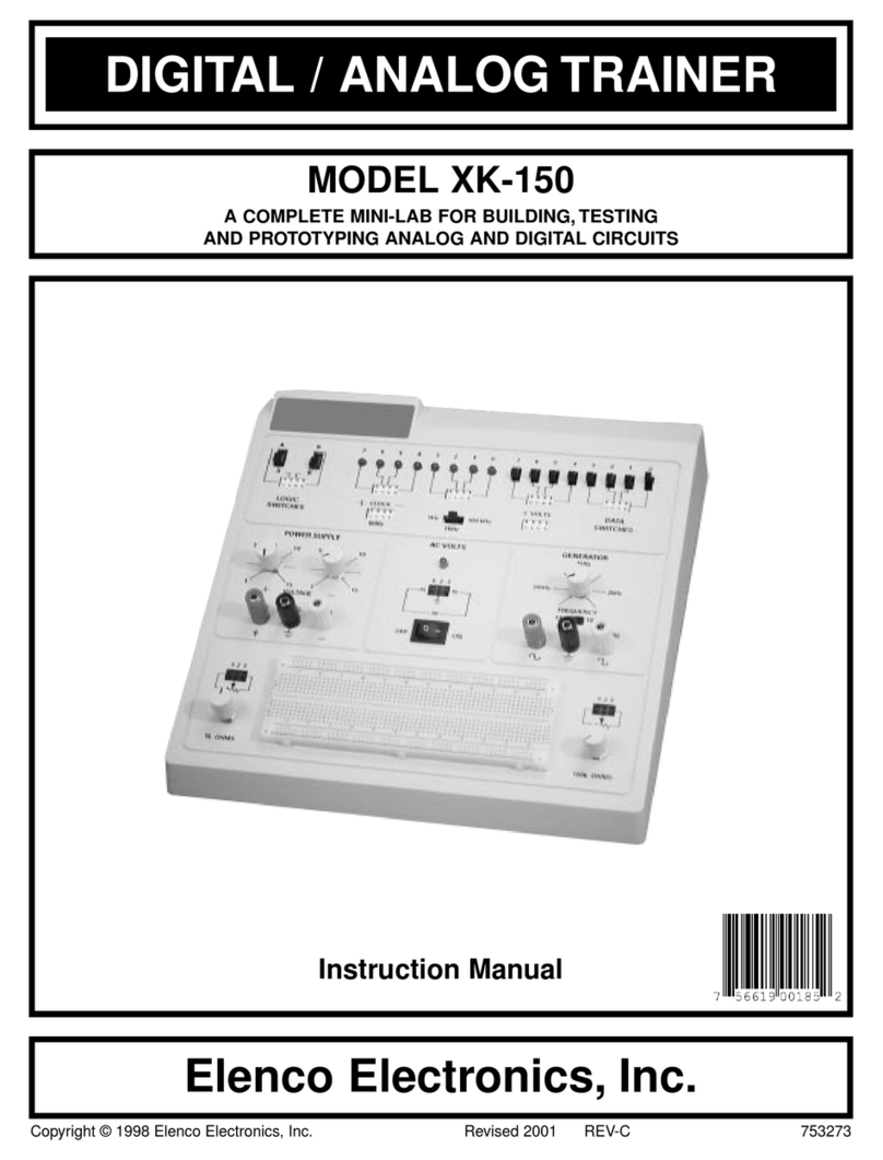Elenco Electronics XK-150 instruction manual