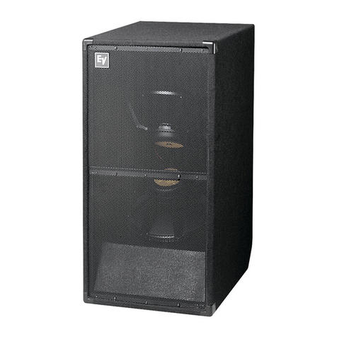 Electro-Voice MTL-1X Technical specifications