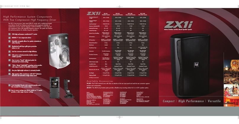 Electro-Voice ZX1-90 Brochure & specs