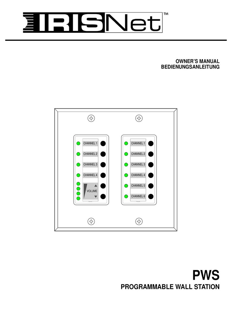 Electro-Voice PWS-4 owner's manual