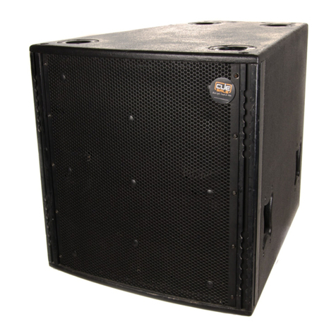 Electro-Voice X-Array XCN User manual