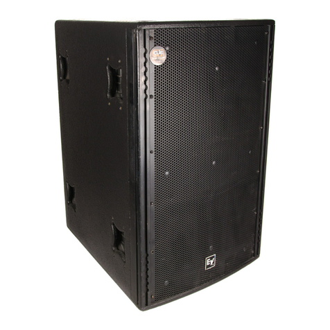 Electro-Voice X-Array XB User manual