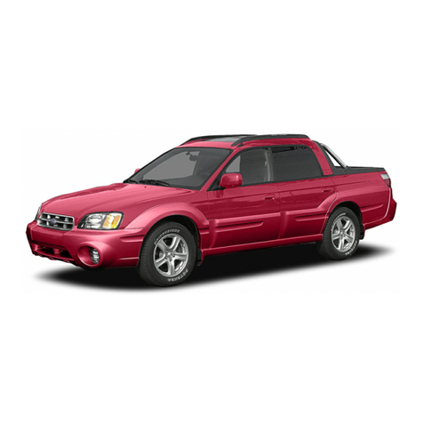 Subaru 2005 Baja owner's manual
