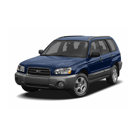 Subaru 2005 Forester User manual
