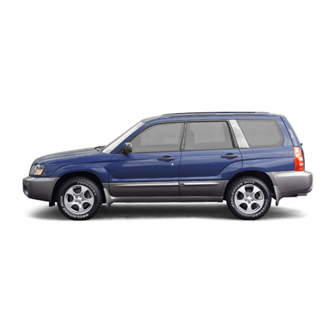 Subaru 2004 Forester owner's manual