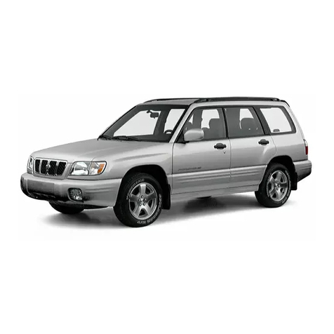 Subaru 2001 Forester owner's manual