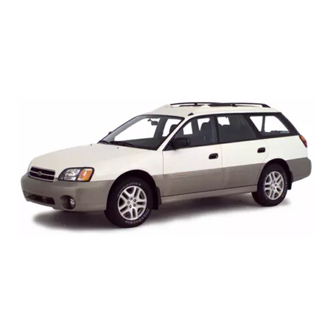 Subaru 2000 Legacy owner's manual