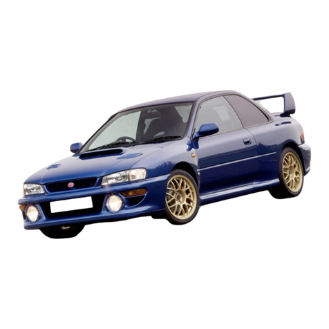 Subaru 1998 Impreza owner's manual