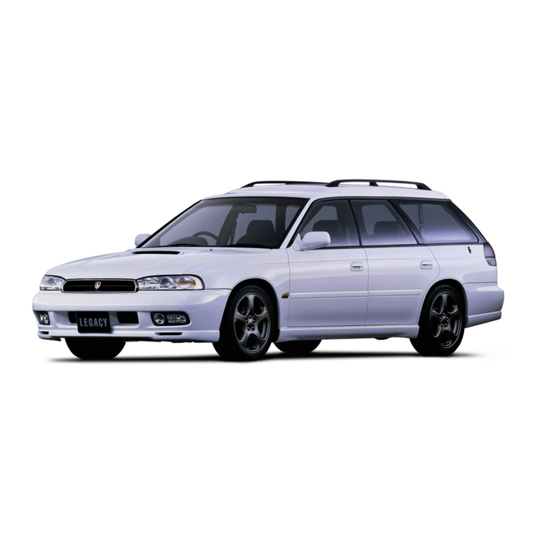 Subaru 1998 Legacy User manual