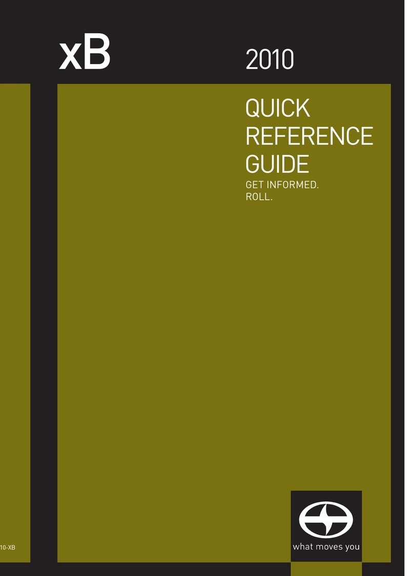 Scion 2010 xB User manual