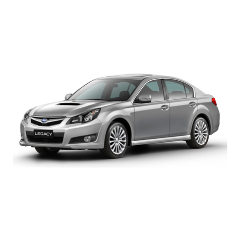 Subaru 2009 Legacy owner's manual