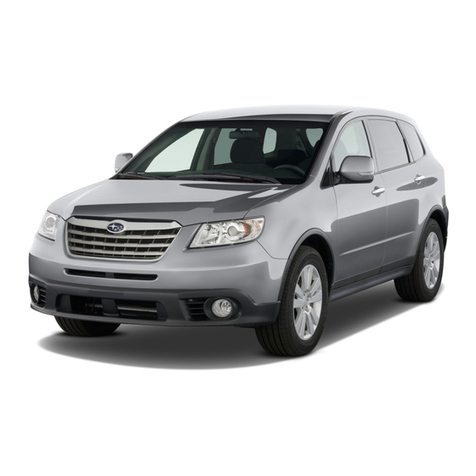 Subaru 2009 Tribeca owner's manual