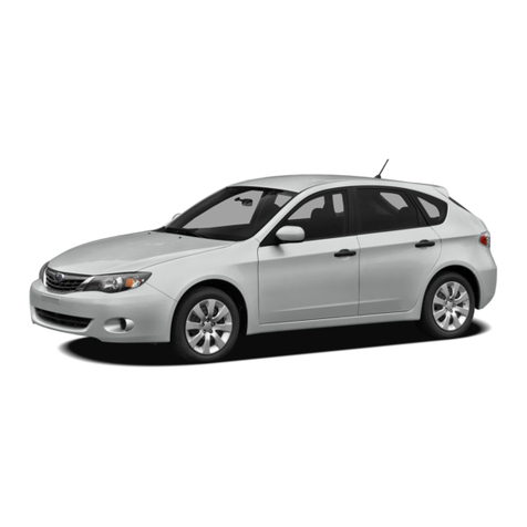 Subaru 2008 IMPREZA owner's manual