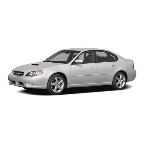 Subaru 2007 Legacy owner's manual